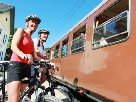 Radeln entlang der  Mariazellerbahn, © weinfranz.at